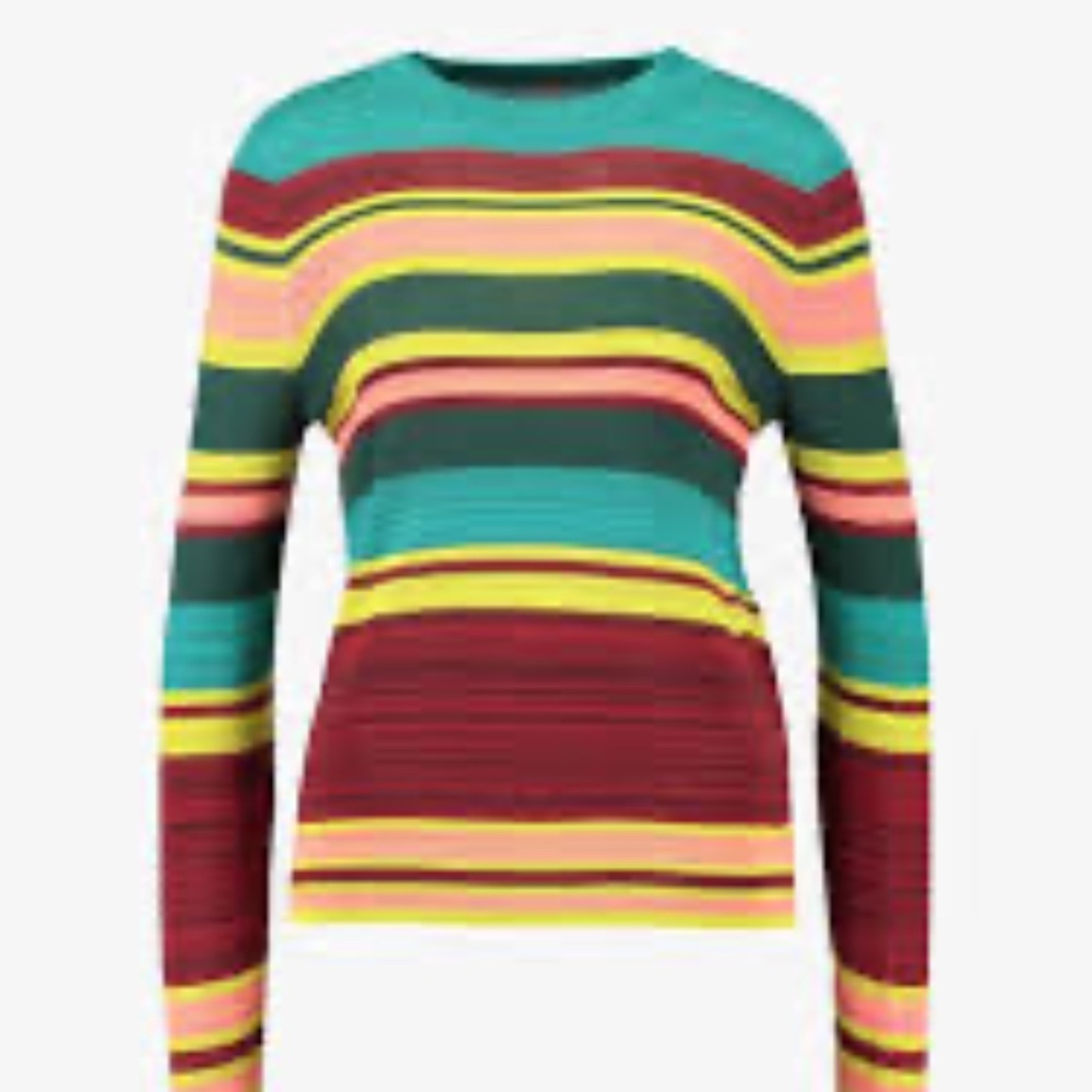 Womens Free People Show Off Your Stripes Lightweight Long Sleeve